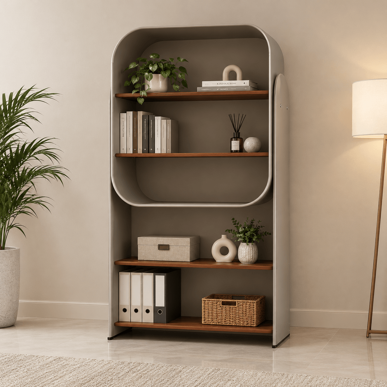Zurab Modern Luxury Office Display Shelf