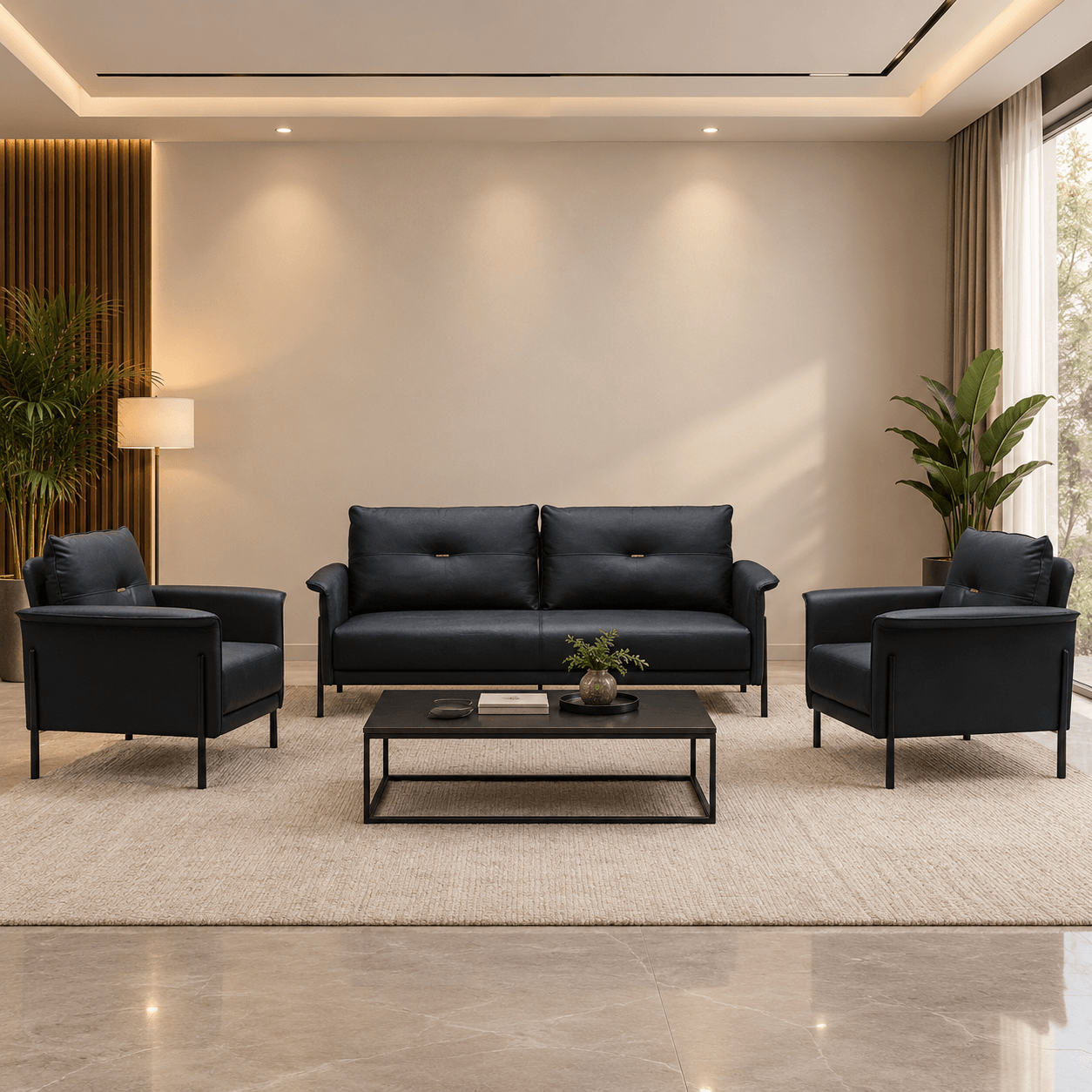 Xeap Office Sofa Set