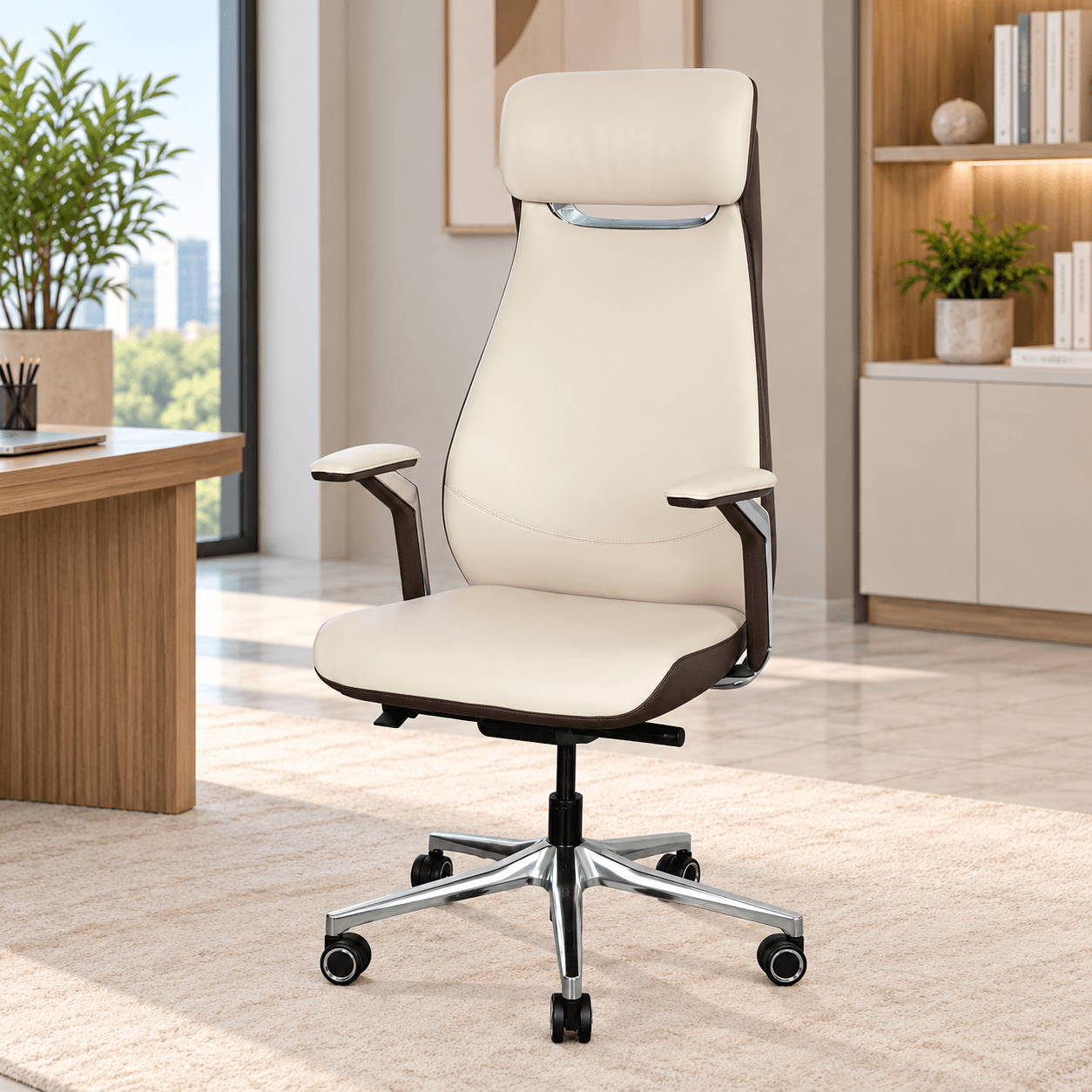 Gewi High Back Executive Office Chair in 2 colors
