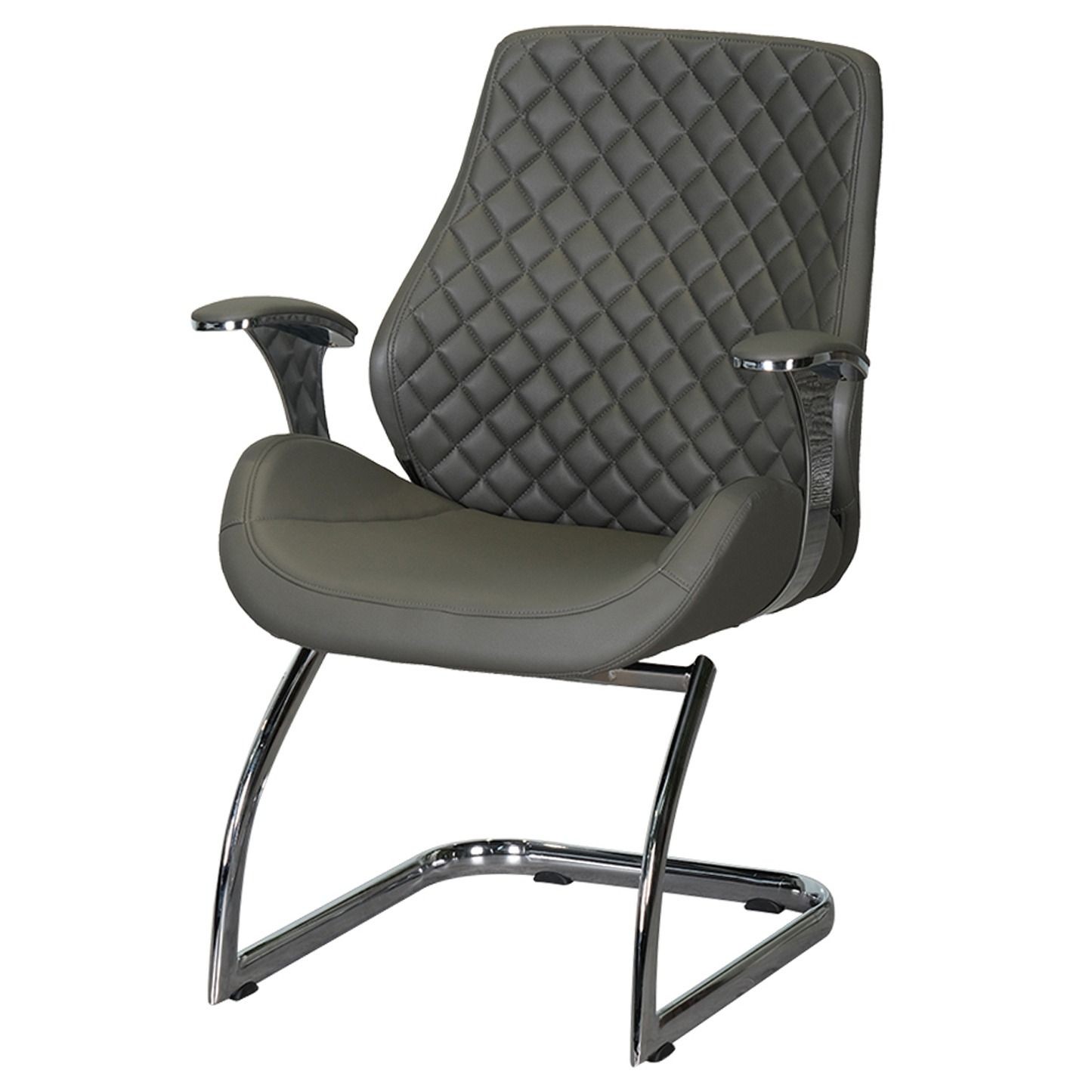 Rimmo Office Visitor Chair Grey Visitor Chair Dubai Reception Chair Dubai