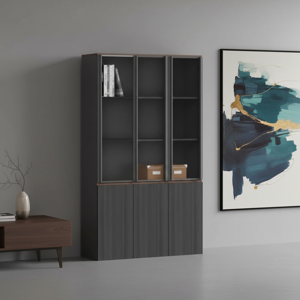 Ziyo Series Office Cabinet (Grey)