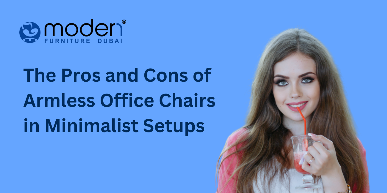 The Pros and Cons of Armless Office Chairs in Minimalist Setups