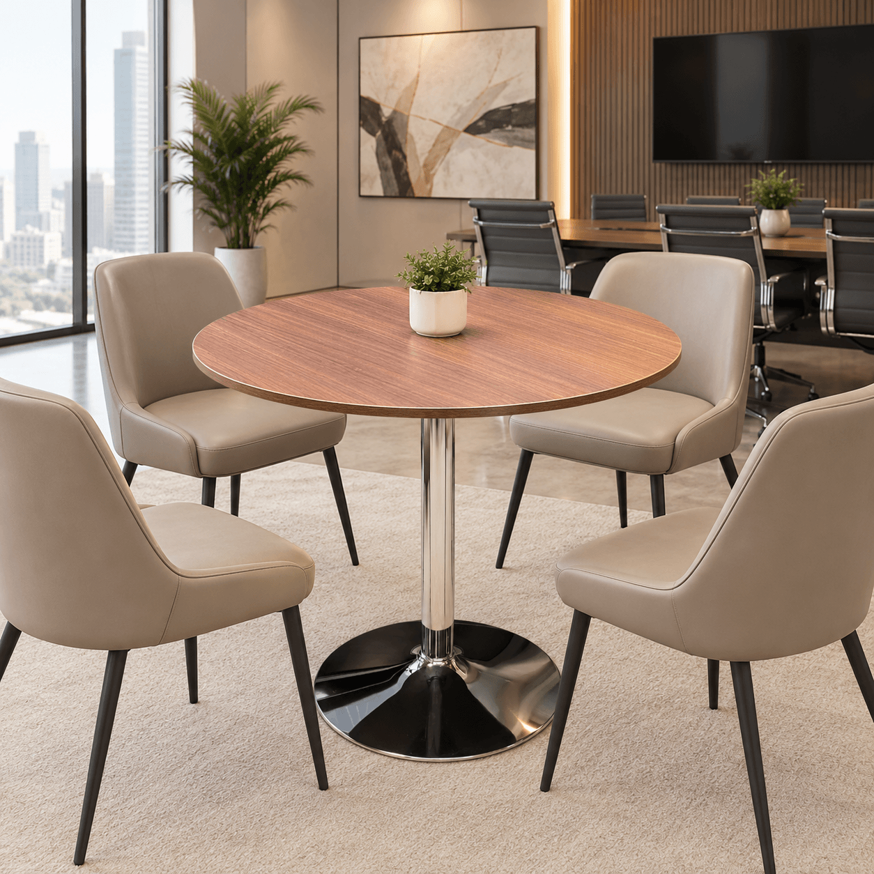 Burt Round Meeting Table