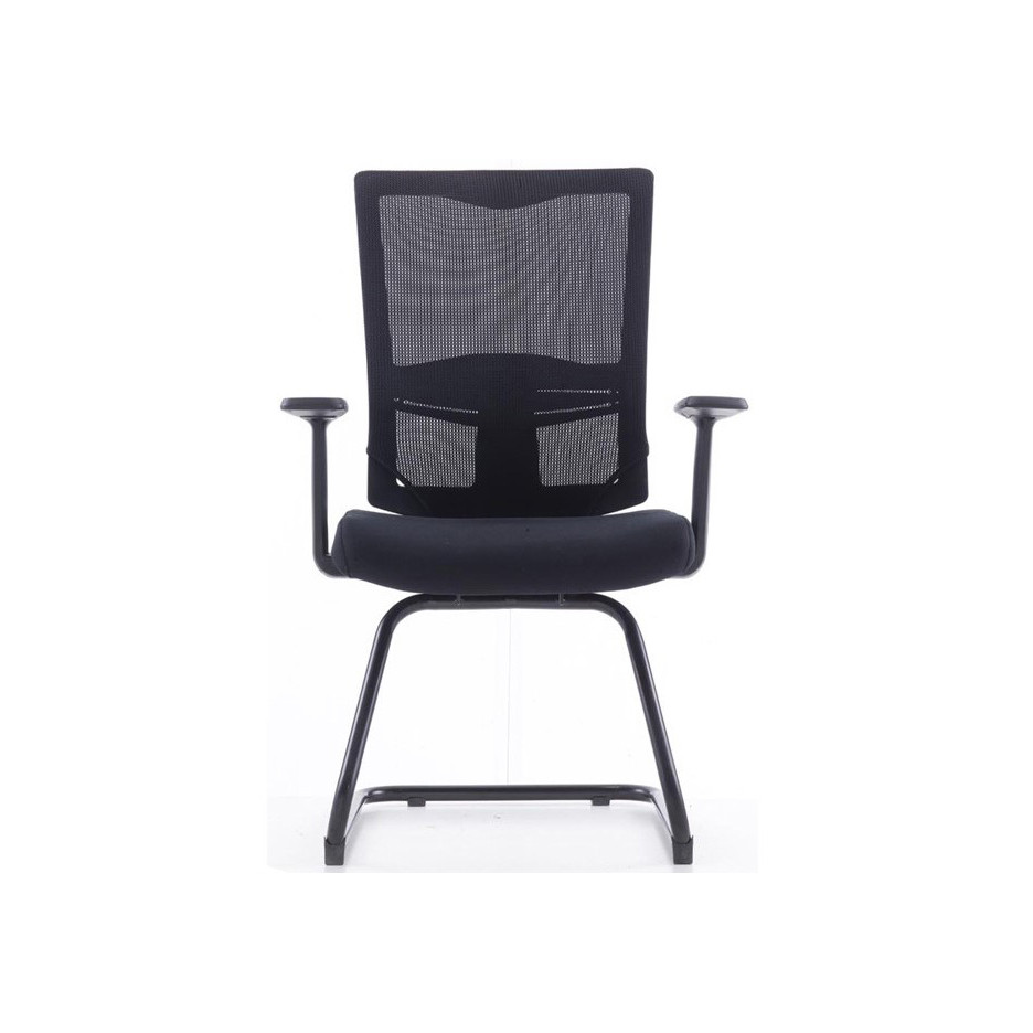 Mebko Black Mesh Visitor Chair