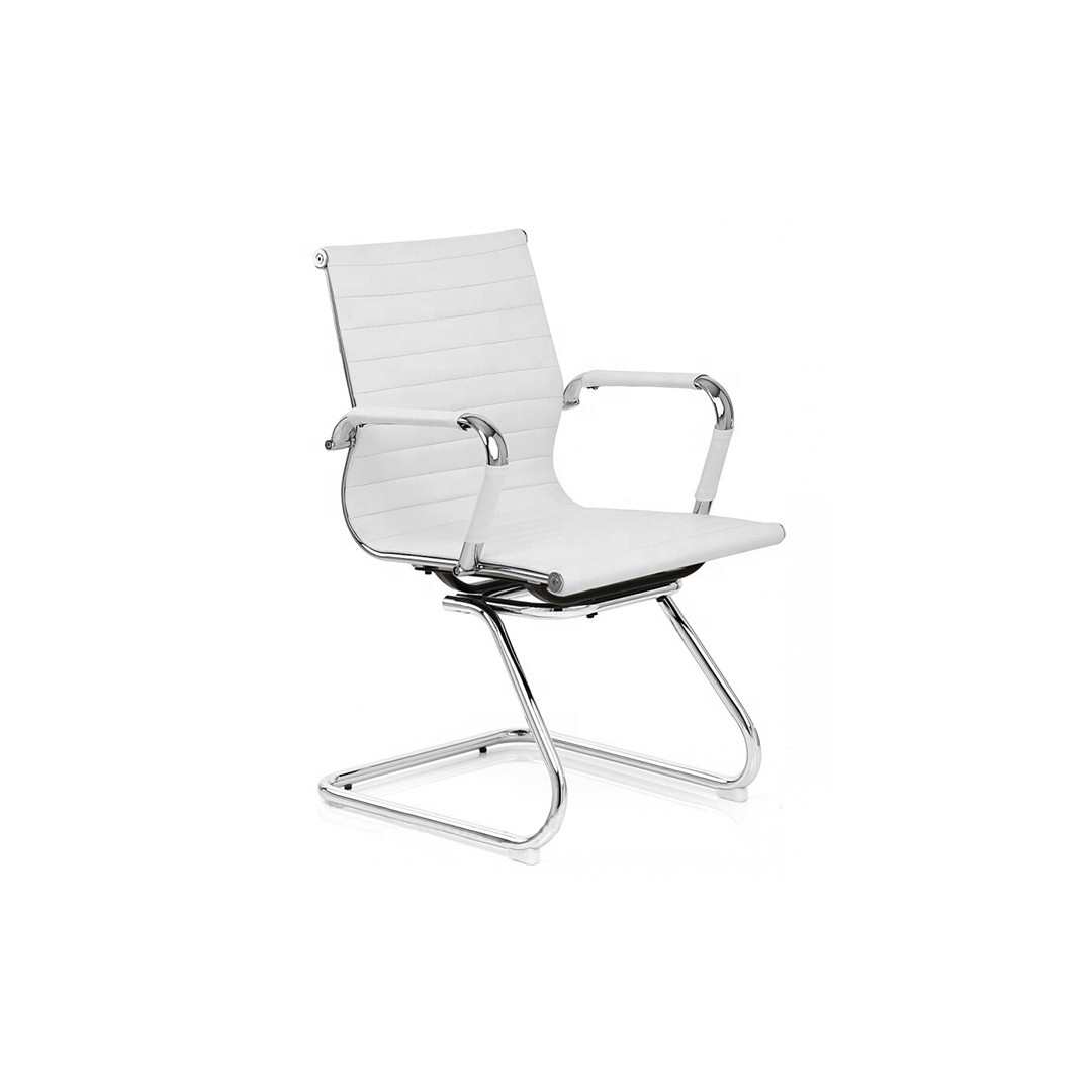 Rusa Visitor White Chair for Office and Home