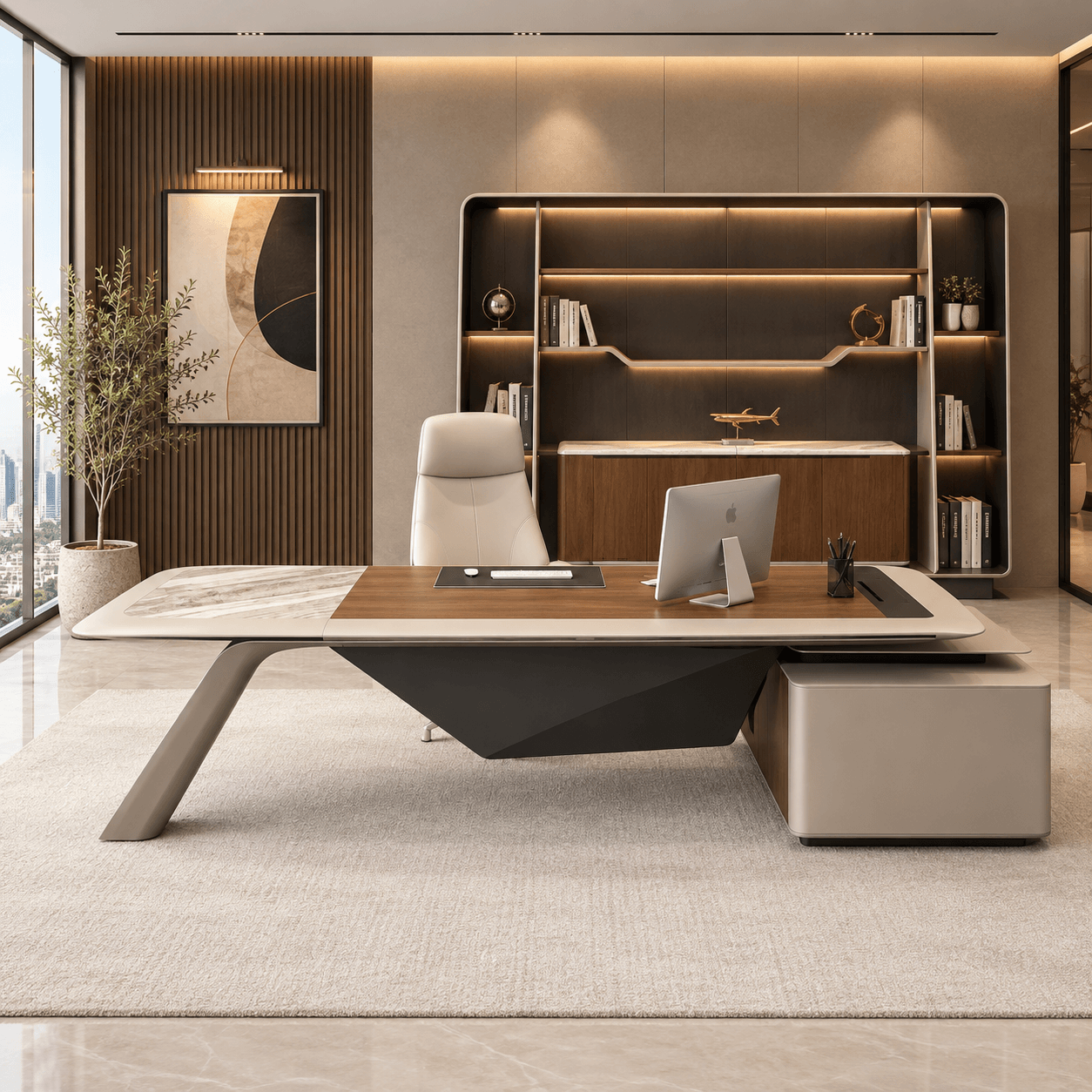 Huae Luxury Executive Office Desk