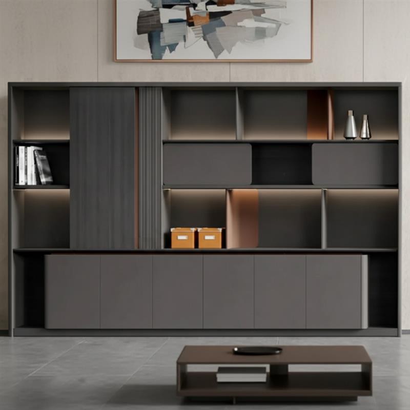 Ziyo Series Executive Office Cabinet (Grey)