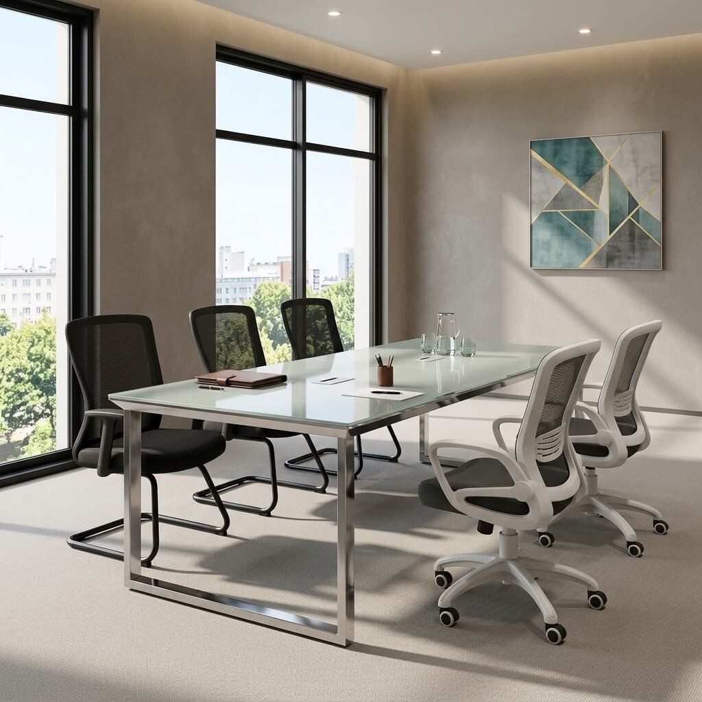 Dowab Glass Conference Table