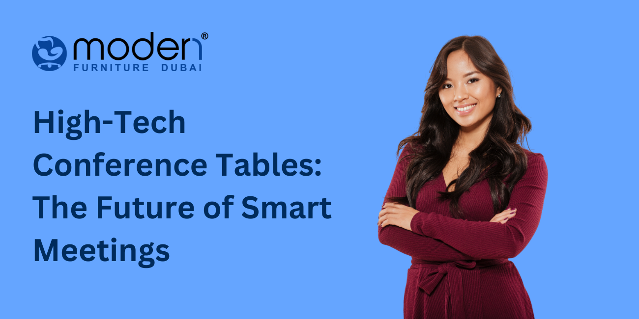 High-Tech Conference Tables: The Future of Smart Meetings